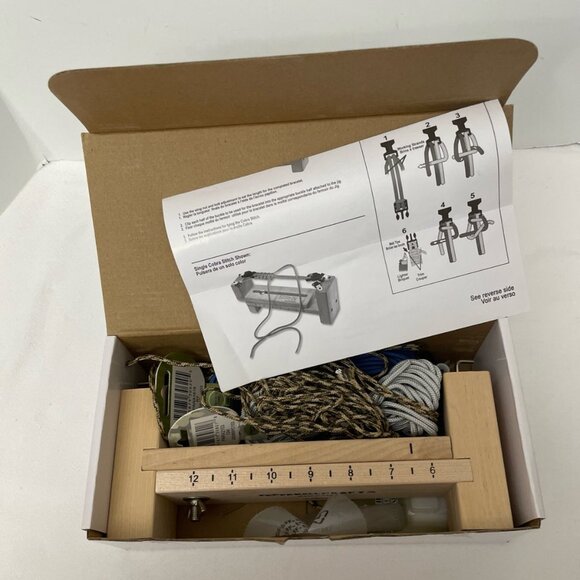 Pepperell Braiding Ezzzy Jig Parachute Cord Bracelet Jewelry Maker + Cords - Picture 2 of 4